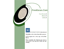 Tablet Screenshot of freekoran.com